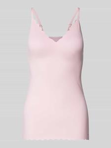 SKINY Top met bandjes en golvende zoom