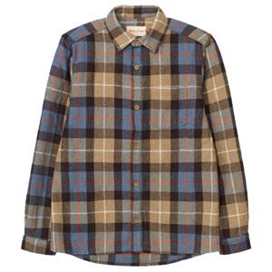 Revolution  Casual Overshirt Checked - Overhemd, grijs