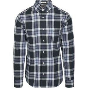 Gant Casual hemd lange mouw tartan melange check shirt 3240198/433