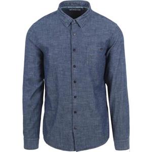 No Excess Shirt denim look indigo