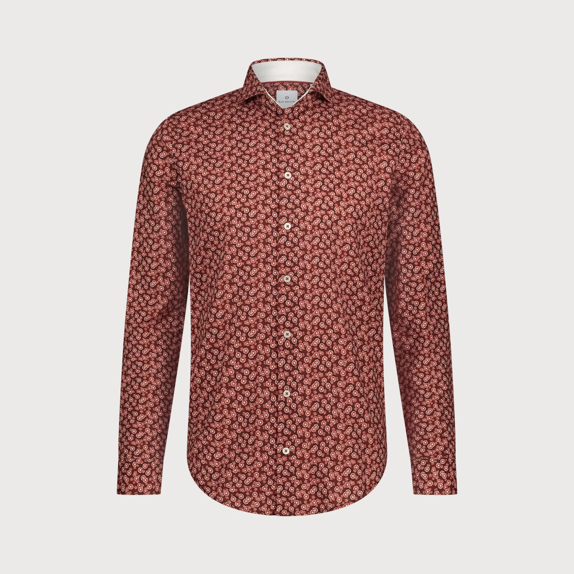 Blue Industry Katoenen print shirt |