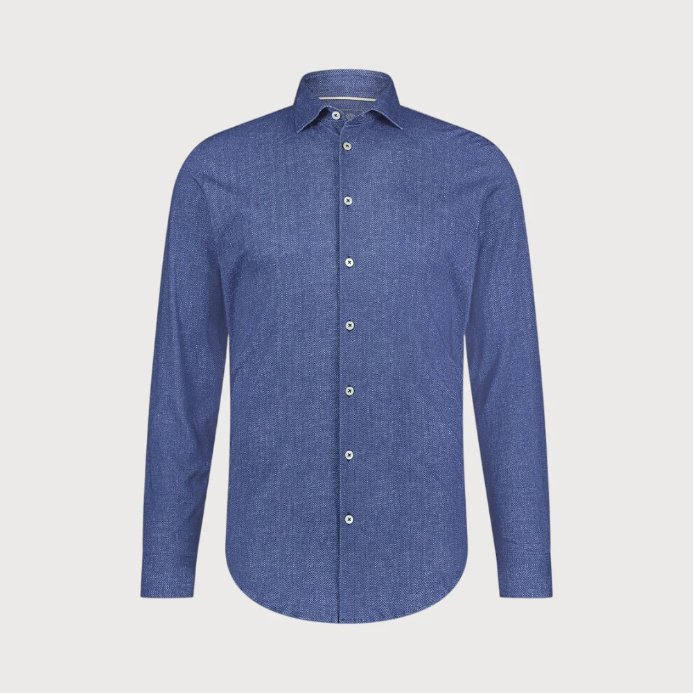 Blue Industry Denim look overhemd