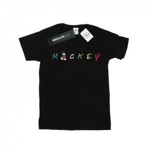 Disney heren Mickey Mouse formulering logo T-shirt