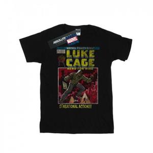 Marvel Heren Luke Cage Distressed Yourself T-shirt