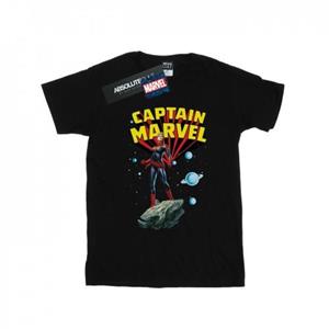 Marvel Heren Captain  Space Pose T-shirt