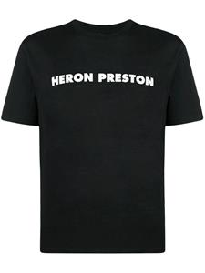 Heron Preston T-shirt met logoprint - Zwart