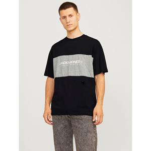 Jack & Jones Shirt met ronde hals JJELEGACY BLOCKING TEE SS O-NECK NOOS