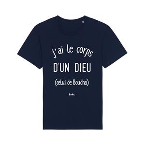 Enkr Heren T-shirt - IK HEB HET LICHAAM VAN EEN GOD