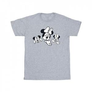 Disney Heren Minnie Mouse drie gezichten T-shirt