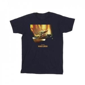 Star Wars Mens The Mandalorian Grogu Painted T-Shirt
