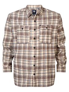 Petrol Industries Heren overshirt- m-3040-sil4050 7137 ecru