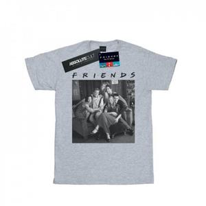 Friends Vrienden zwart-wit foto T-shirt voor heren