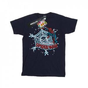 Marvel Spider-Man kerst-T-shirt voor heren