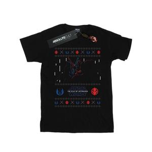 Star Wars Mens The Rise Of Skywalker Christmas Combat T-Shirt