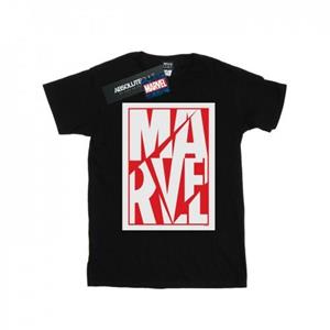 Marvel heren portretlogo T-shirt