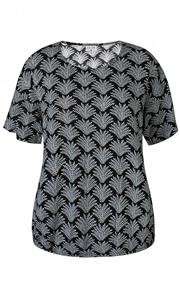 Ze-Ze (Maatje Meer) Blouse Relly L/s Print