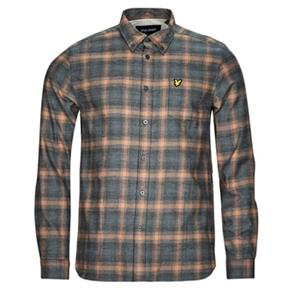 Lyle & Scott Overhemd Lange Mouw Lyle & Scott BUTTON DOWN CHECK SHIRT