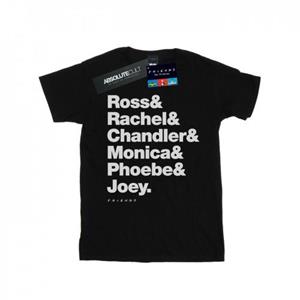 Friends Vrienden heren voornamen tekst T-shirt