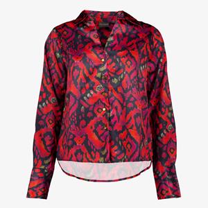 TwoDay dames blouse met print rood