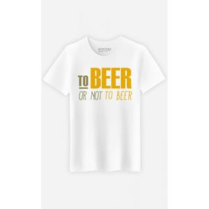 Le Roi du Tshirt T-shirt Homme - TO BEER OR NOT TO BEER