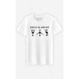 Le Roi du Tshirt Heren T-shirt - WEEKEND-OEFENING