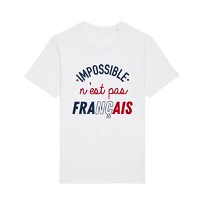 Enkr Heren T-shirt - ONMOGELIJK IS NIET FRANSE 