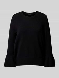 MORE & MORE Gebreide pullover met trompetmouwen