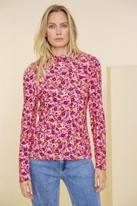 Geisha 42902-40 t-shirt flowers