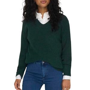 Only Onlcamilla v-neck l/s pullover knt