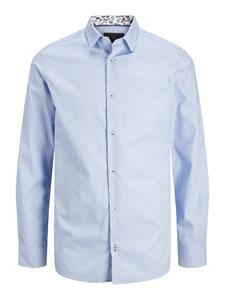 J&J Premium Male Overhemden Jprblaleeds Print Dobby L/s Shirt Ln 12268132