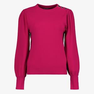 TwoDay dames trui roze met knoopjes