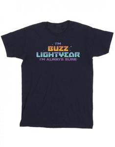 Disney Lightyear Always Sure Text T-shirt voor heren