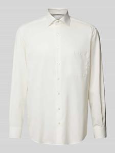 Eterna Comfort fit zakelijk overhemd van twill