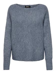 Only Pullover met extra brede schouders, model 'DANIELLA'