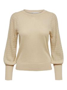 Vila Gebreide pullover met extra brede schouders, model 'TULI'