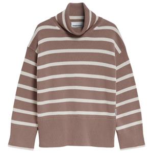 ARMEDANGELS  Women's Chanaa Stripes - Trui, bruin
