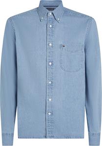 Tommy Hilfiger Menswear casual overhemd met lange mouwen