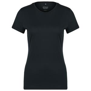 Stoic  Women's Merino180 BengtSt. T-Shirt slim - Merinoshirt, zwart