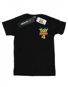 Disney heren Toy Story 4 logo borstprint T-shirt