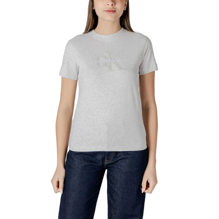 Calvin Klein T-shirt CHENILLE MONOLOGO REGULAR TEE