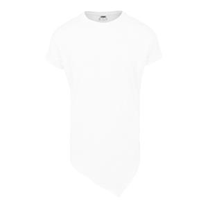 Urban Classics Heren asymmetrisch lang t-shirt