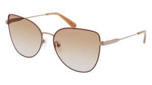 LONGCHAMP LO165S Vrouwen Zonnebril, bruin goud