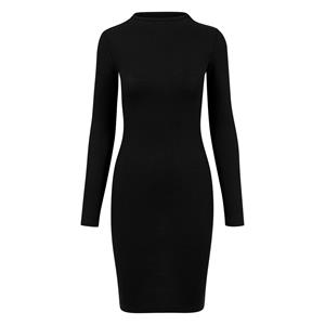 Urban Classics Dames ribjurk