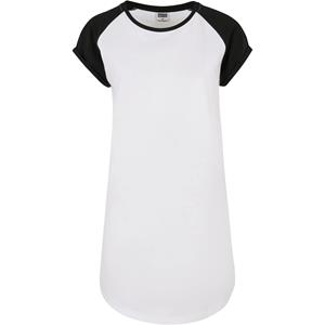 Urban Classics Dames raglan t-shirt met contrastdetail