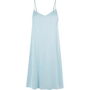 Urban Classics Dames viscose satijn jurk