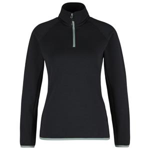 Heber Peak  Women's MerinoBlend SaplingHe. Half Zip - Trui, zwart