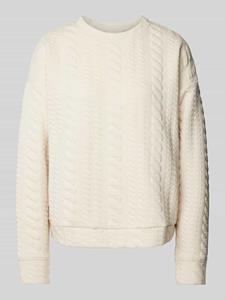 Jake*s Collection Gebreide pullover met structuurmotief