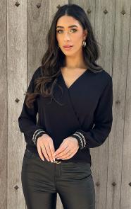 The Musthaves Marant blouse Black Gold