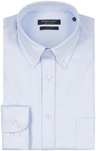 Steppin' Out Overhemd Twill Lichtblauw