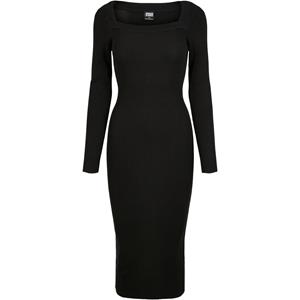 Urban Classics Dames gebreide lange jurk